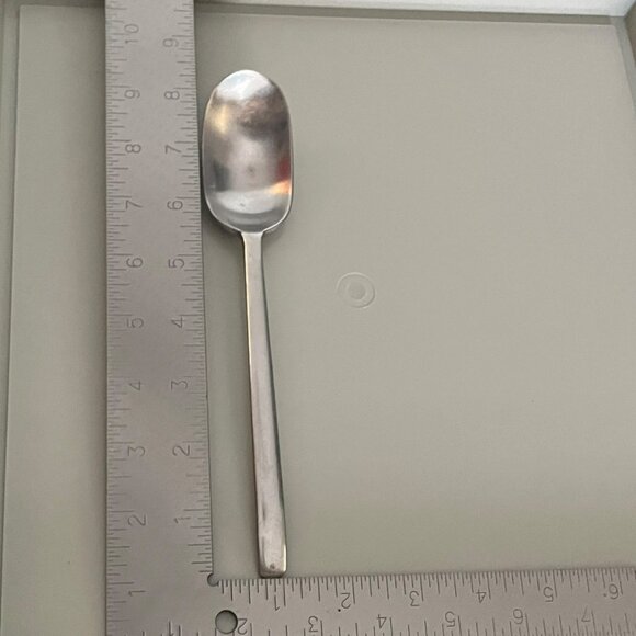 IKEA Data Oval Soup Spoon Stainless 8‎ 1/8" - Picture 4 of 9